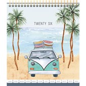 COLLINS DESK CALENDAR NZ BAYS EVEN YEAR
